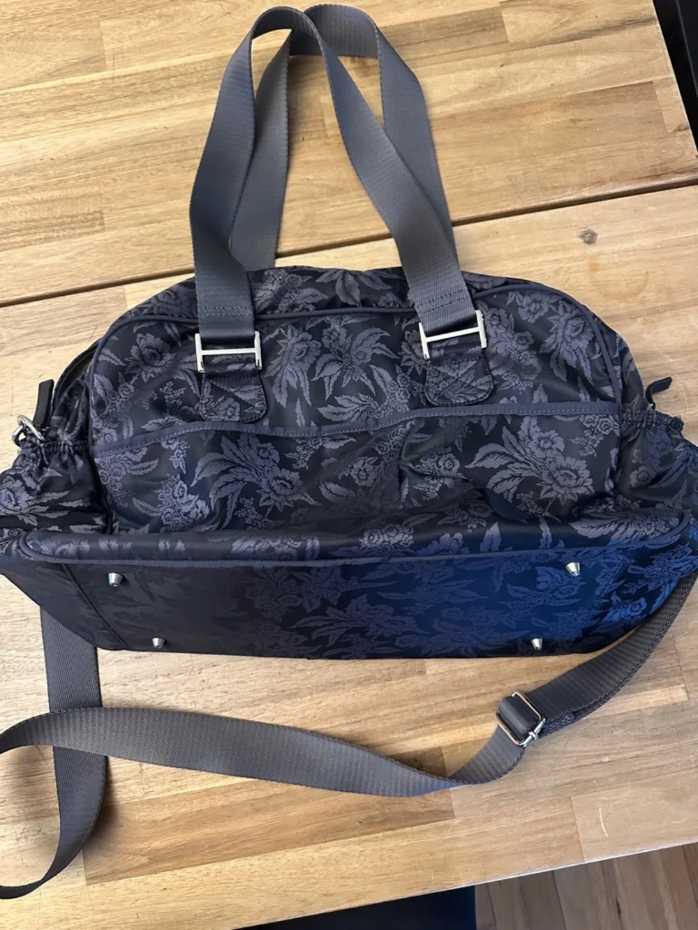 OIOI jacquard diaper bag